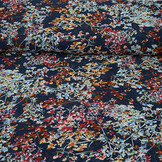 Chiffon Bedruckt Aurelisse  Marine