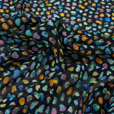 Chiffon Printed Alunora  Blue