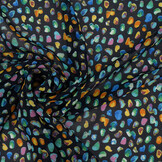 Chiffon Printed Alunora  Blue