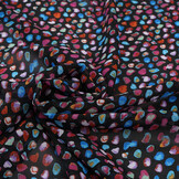 Chiffon Printed Alunora Black