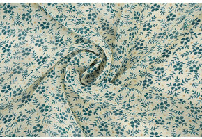 Chiffon Bedruckt Lumiessa Creme