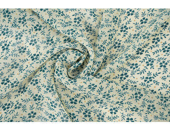 Chiffon Printed Lumiessa Creme