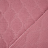 Quilted Double Gauze Old Pink