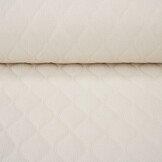 Gesteppte Baumwoll Musselin Natürlich