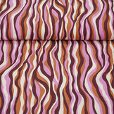 100% Viscose Radiance Stripes Pink
