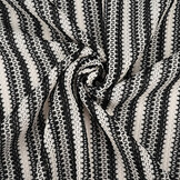 Knitted Crochet Wit Zwart