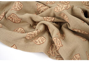 Hydrofiel Monstera Leaves Zand