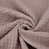 Luxe Wafel Katoen Oud Roze