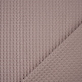 Luxury Cotton Waffle Pique Old Pink