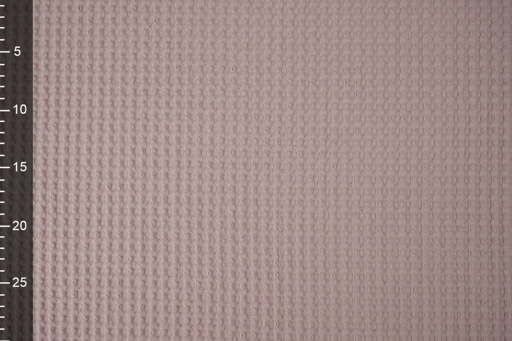 Luxury Cotton Waffle Pique Old Pink