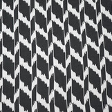 Chiffon Bedruckt Mottelia Schwarz