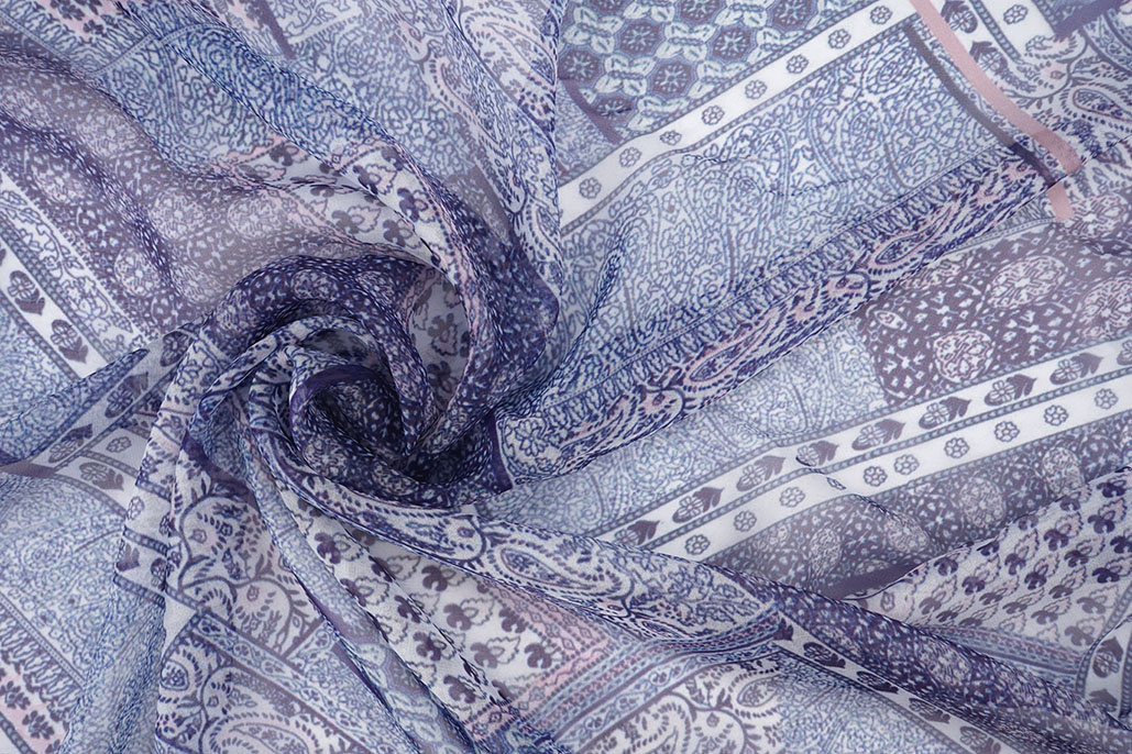 Chiffon Bedrukt Noctora