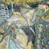 Chiffon Bedrukt Splenda Groen