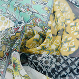 Chiffon Printed Splenda Green