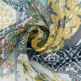 Chiffon Printed Splenda Green