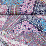 Chiffon Bedruckt Splenda Blau