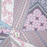 Chiffon Printed Splenda Blue