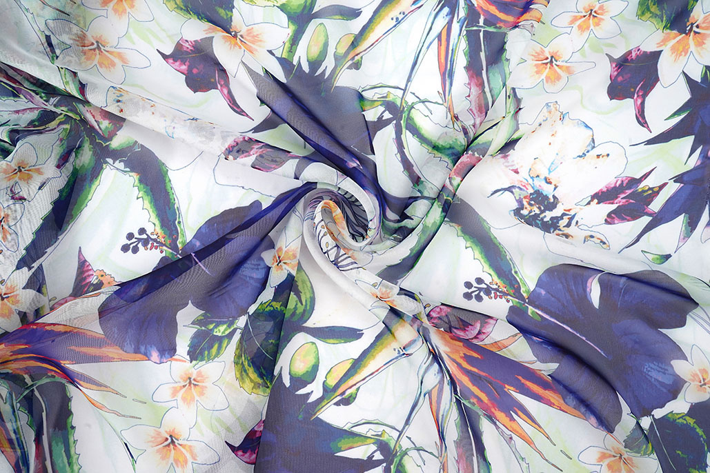 Chiffon Bedrukt Bahato