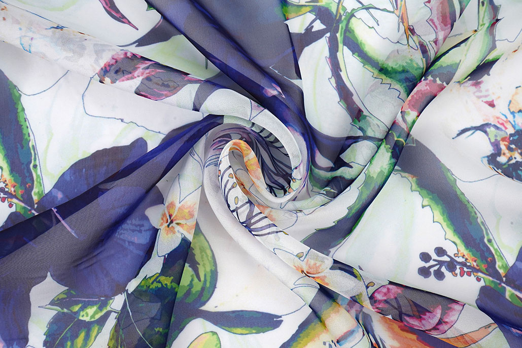 Chiffon Bedrukt Bahato