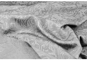 Jacquard Viscose Grijs