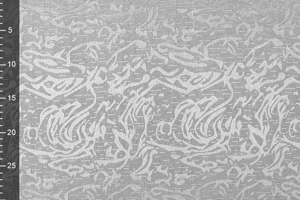 Jacquard Viskose Grau
