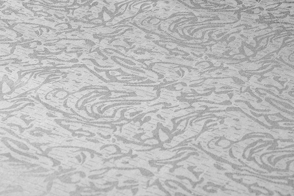 Jacquard Viskose Grau