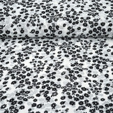 Chiffon Printed Prieks Off-White