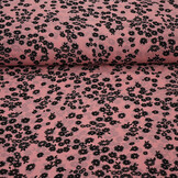 Chiffon Bedrukt Prieks Roze