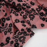 Chiffon Printed Prieks Pink