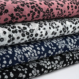 Chiffon Bedruckt Prieks Rosa