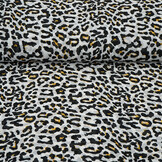 Chiffon Printed Panther Off-White