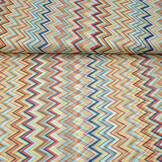 Chiffon Bedrukt ZigZag Cora Multi