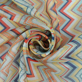 Chiffon Printed ZigZag Cora Multi