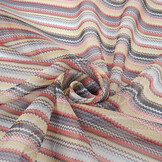 Chiffon Printed Small ZigZag Multi 1