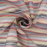 Chiffon Printed Small ZigZag Multi 1