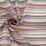 Chiffon Bedrukt Kleine ZigZag Multi 1