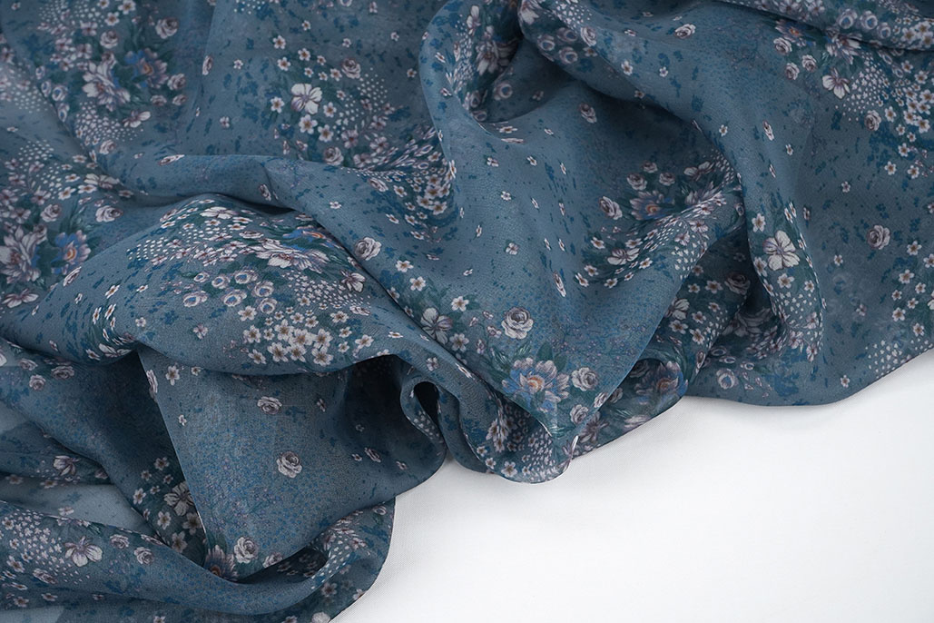 Chiffon Bedrukt Uzzie