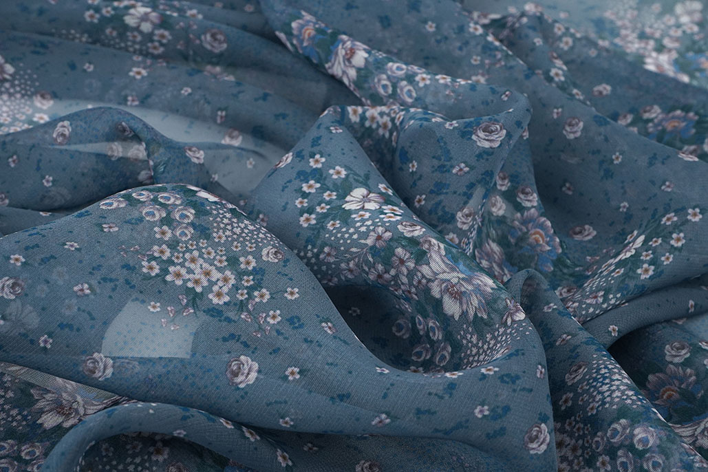 Chiffon Printed Uzzie