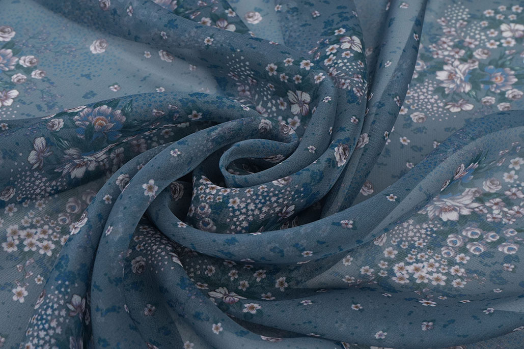 Chiffon Printed Uzzie