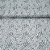 Chiffon Bedrukt Abstracte Lijnen Multi 3