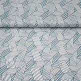 Chiffon Bedrukt Abstracte Lijnen Multi 2