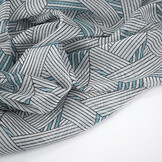 Chiffon Bedruckt Abstrakte Linien Multi 2