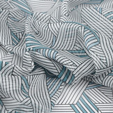 Chiffon Bedrukt Abstracte Lijnen Multi 2