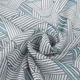 Chiffon Bedrukt Abstracte Lijnen Multi 2