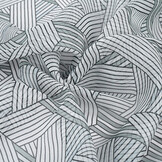 Chiffon Bedruckt Abstrakte Linien Multi 3