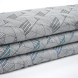 Chiffon Bedruckt Abstrakte Linien Multi 3