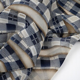 Chiffon Printed Bari Sand Navy