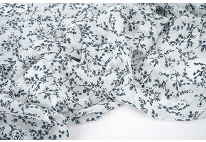 Chiffon Bedrukt Bloesem Tak Off-White