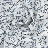 Chiffon Printed Blossom Branch Off-White
