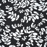 Chiffon Bedrukt Melnbalts